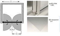 Roltechnik sprchové dveře TCN2 900 výplň transparent rám brillant 731-9000000-00-02